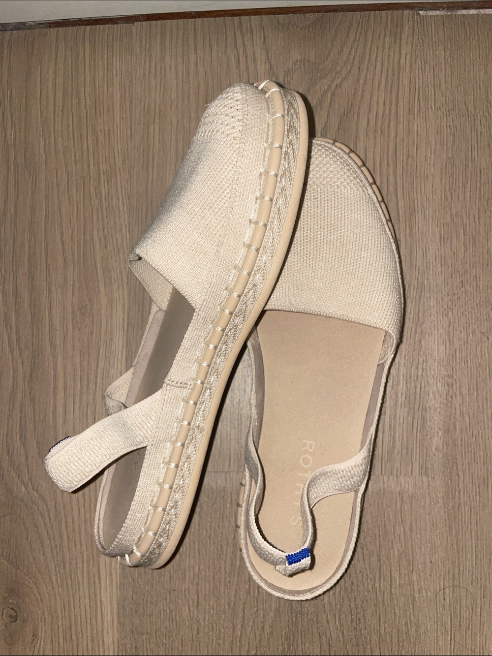 Rothy’s D’Orsay Espadrille in Seashell - Picture 2 of 6